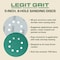 Legit Grit 5 inch Sand paper Disc, 8-Hole, 80 Grit, 150PK LG5-880-150 - alternate 6